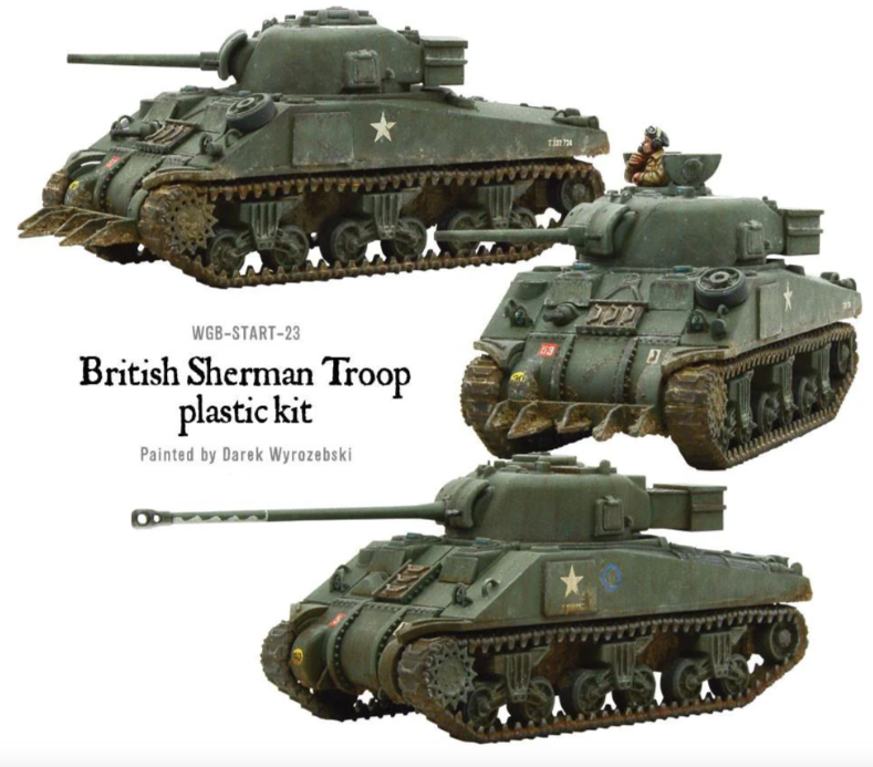 Sherman Tank Troop